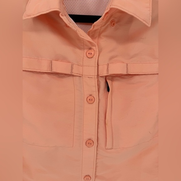 LL Bean Women's Button Down Outdoor Utility Shirt - Picture 3 of 15